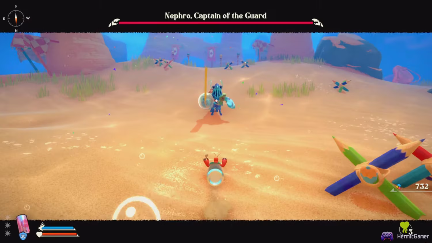 Another Crabs Treasure Nephro Boss