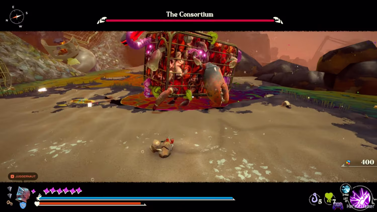 Another Crabs Treasure The Consortium Boss