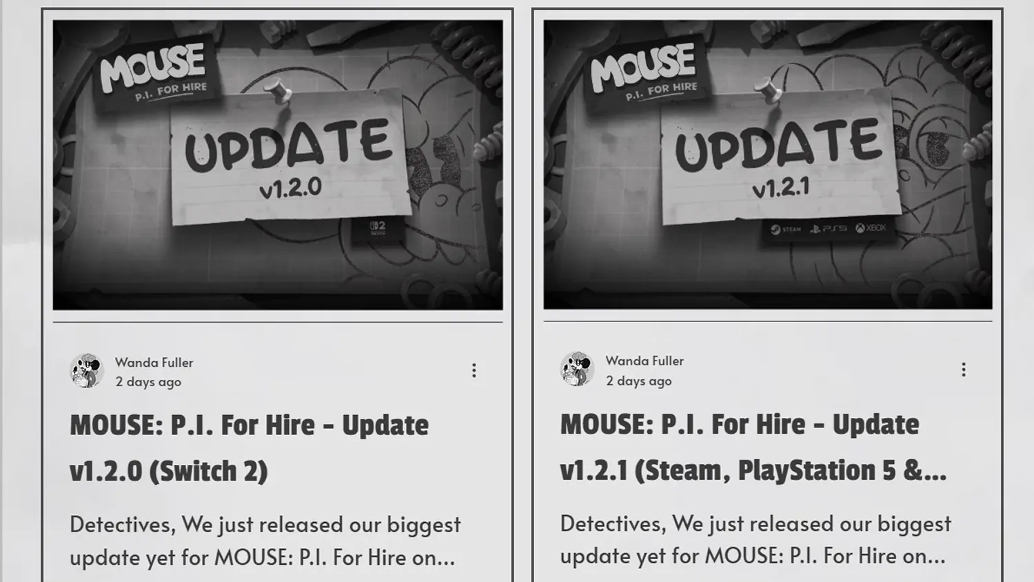 Mouse Pi For Hire Update 1