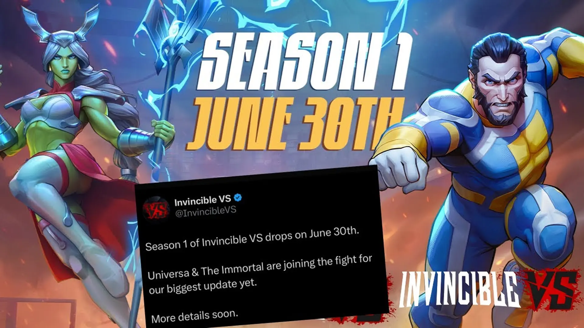 Universa Immortal Invincible Vs