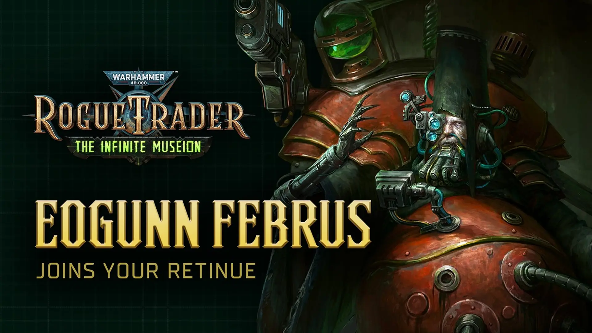 Warhammer 40k Rogue Traider Eogunn Februs